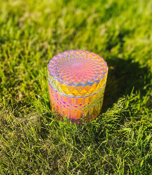 DARK ROSE + LABDANUM "NESRIN" 7oz translucent