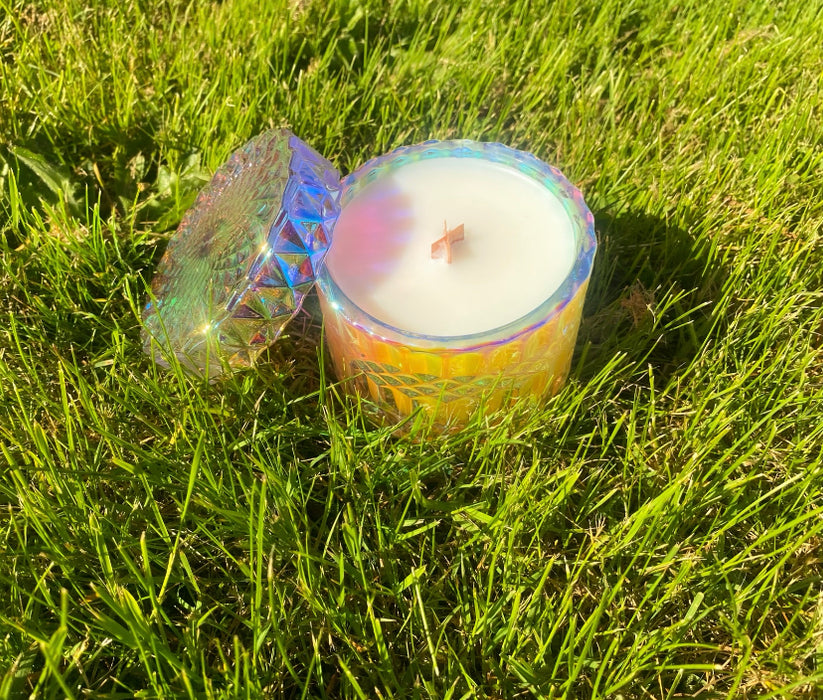 BLACK CURRANT + RHUBARB "EDEN" 7oz translucent
